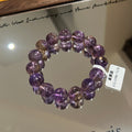 Natrual ametrine beaded bracelet