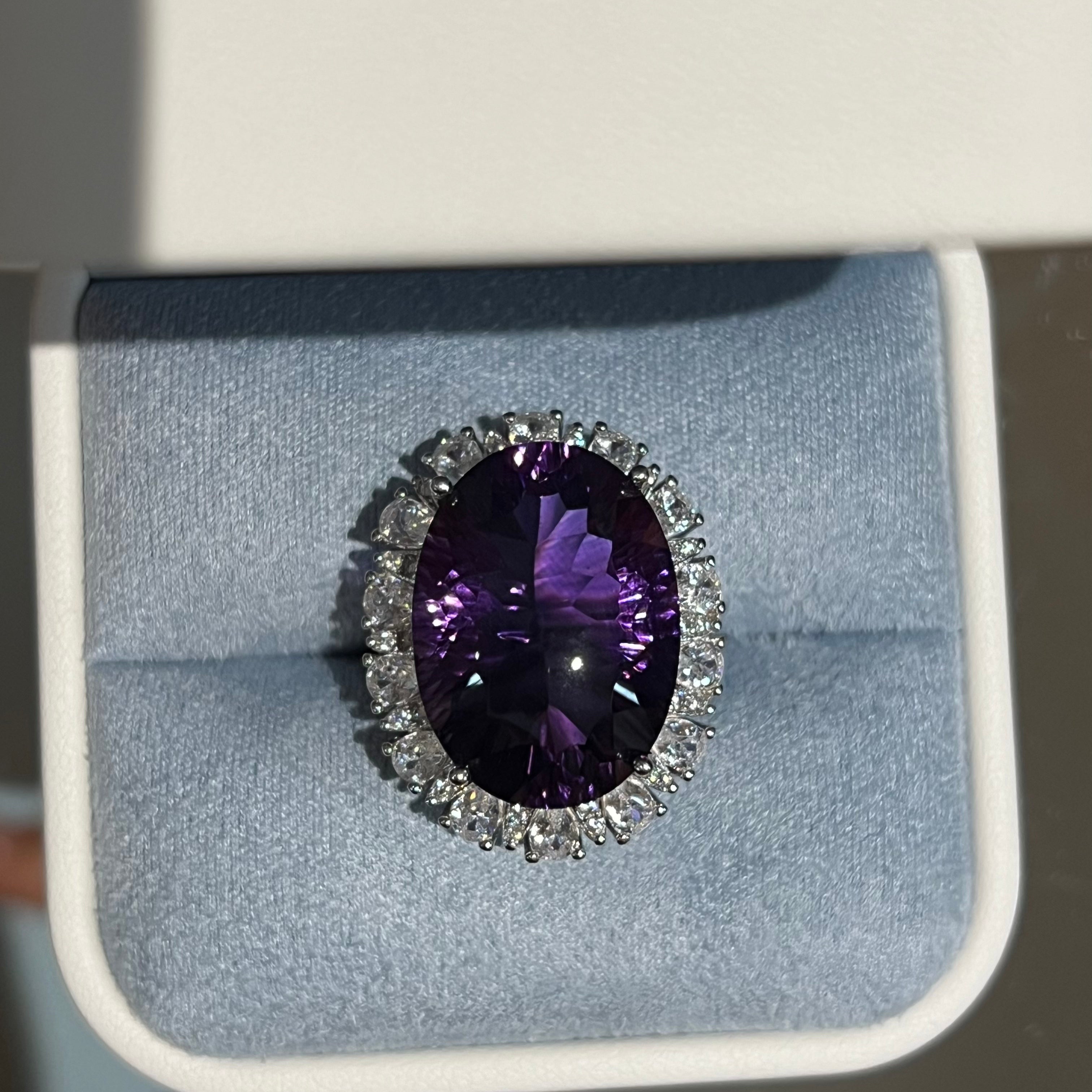 Rhoni's Amethyst ring